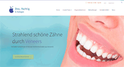Desktop Screenshot of dr-fechtig.de